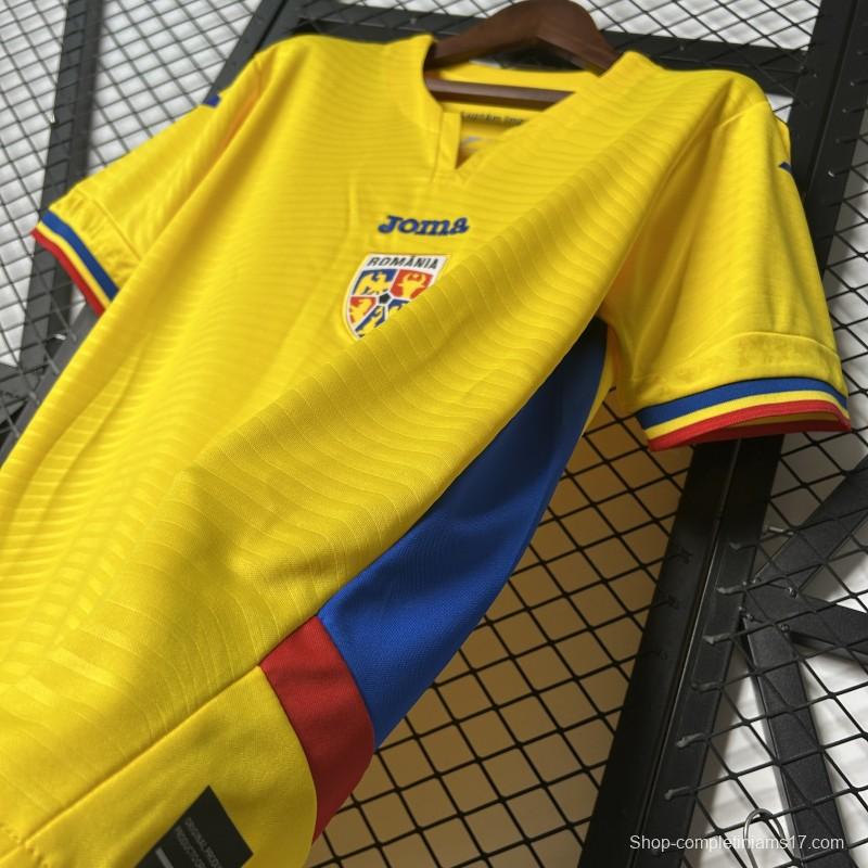 2025 Romania Home Jersey