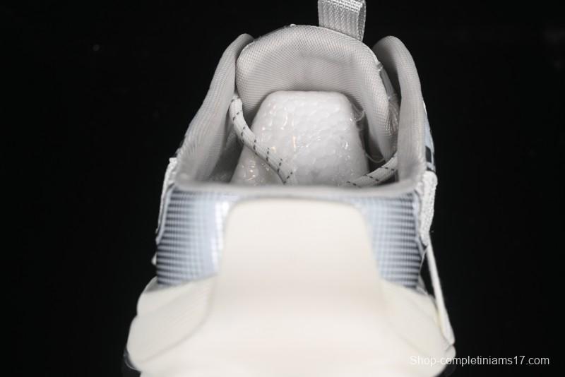 GG-CC Star-Design Lace-Up Hollow-Out Platform Sneakers with 5cm Height Boost - G25U9789