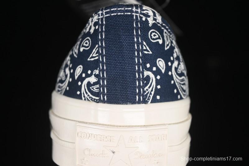 Converse Chuck 1970s Low Top Casual Sneakers with Paisley Pattern - A15751C