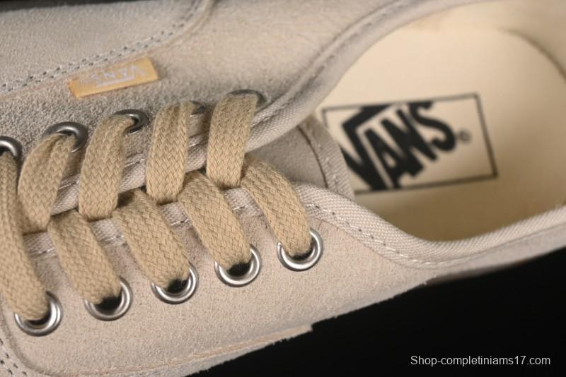 Vans Premium Authentic Suede Retro Sneakers with Translucent Rubber Sole - VN000CRQBYS