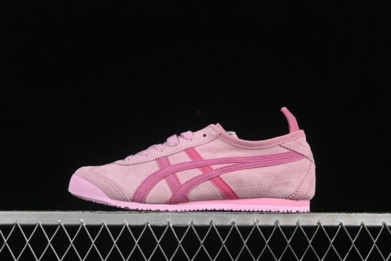 Onitsuka Tiger Mexico 66 Low-Top Leather Sneakers for Casual Running - 1183C380-700