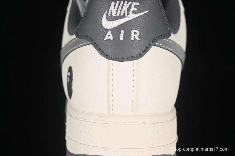 Nike Air Force 1 '07 Low Bape Collaboration Star Swoosh Casual Sneakers - XS1958-570