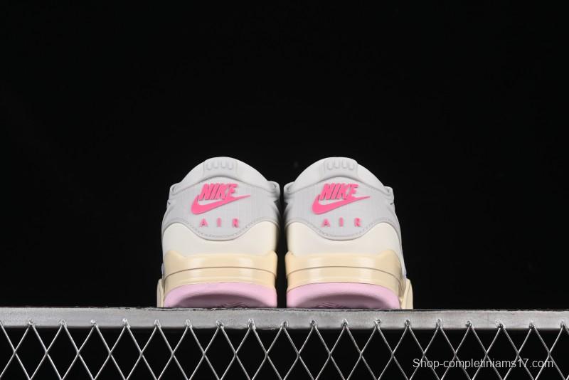 Nike Air Jordan 4 Remastered Retro Sneakers with Textile Mesh and Suede Upper - IB4466-025