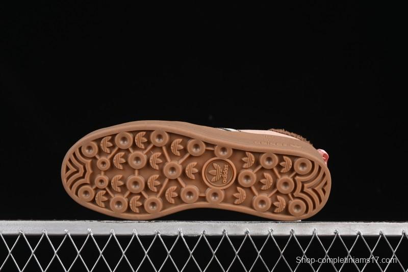 Adidas Originals Gazelle Bold JR4244 Collaboration Low-Top Platform Sneakers with Slip-Resistant Durable Sole