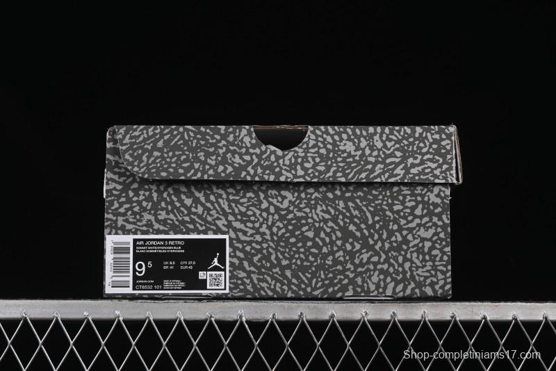 Nike Air Jordan 3 Retro Lucky Shorts Basketball Shoes - CT8532-101