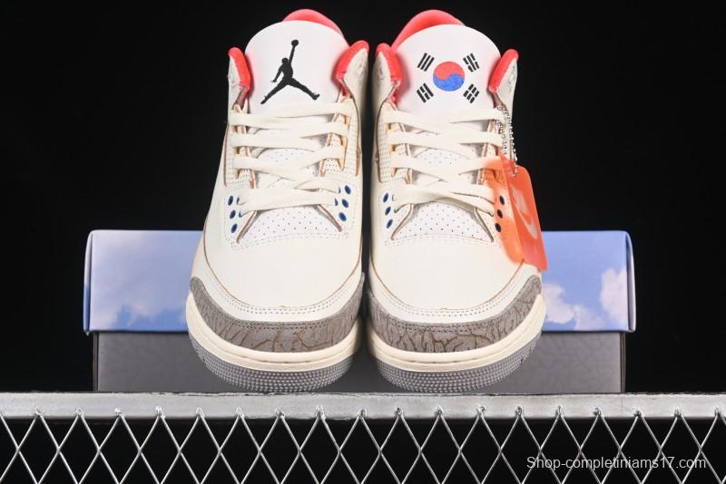 Nike Air Jordan 3 Retro Seoul 2.0 Basketball Shoes - IB1482-100
