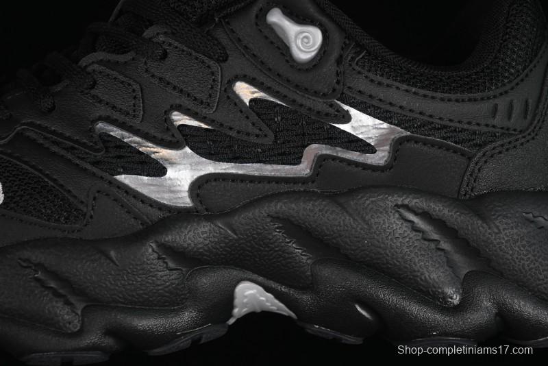 Fila Fusion Fern 2.0 Retro Chunky Sneakers with 3CM Thickened Platform Sole - F12M511101FBD