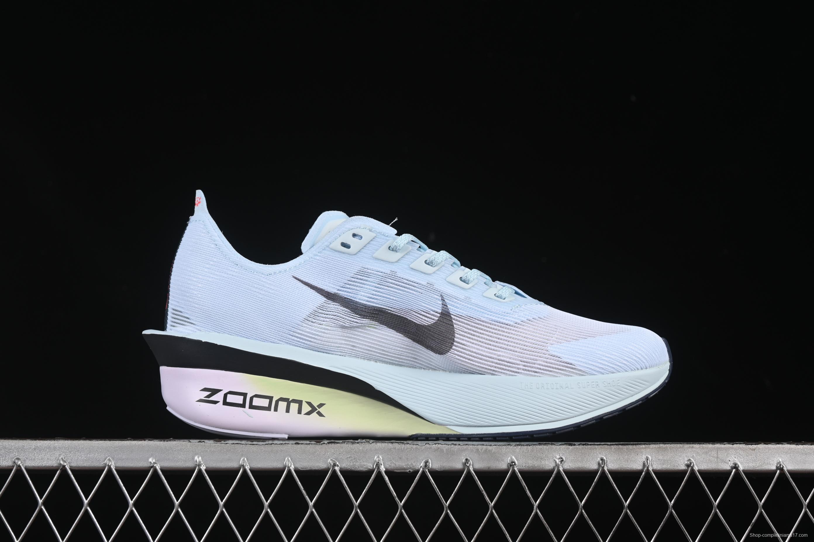 Nike ZoomX Vaporfly NEXT% 4 Marathon Series Road Racing Ultra-Light Cushion Running Shoes - HF6412-400