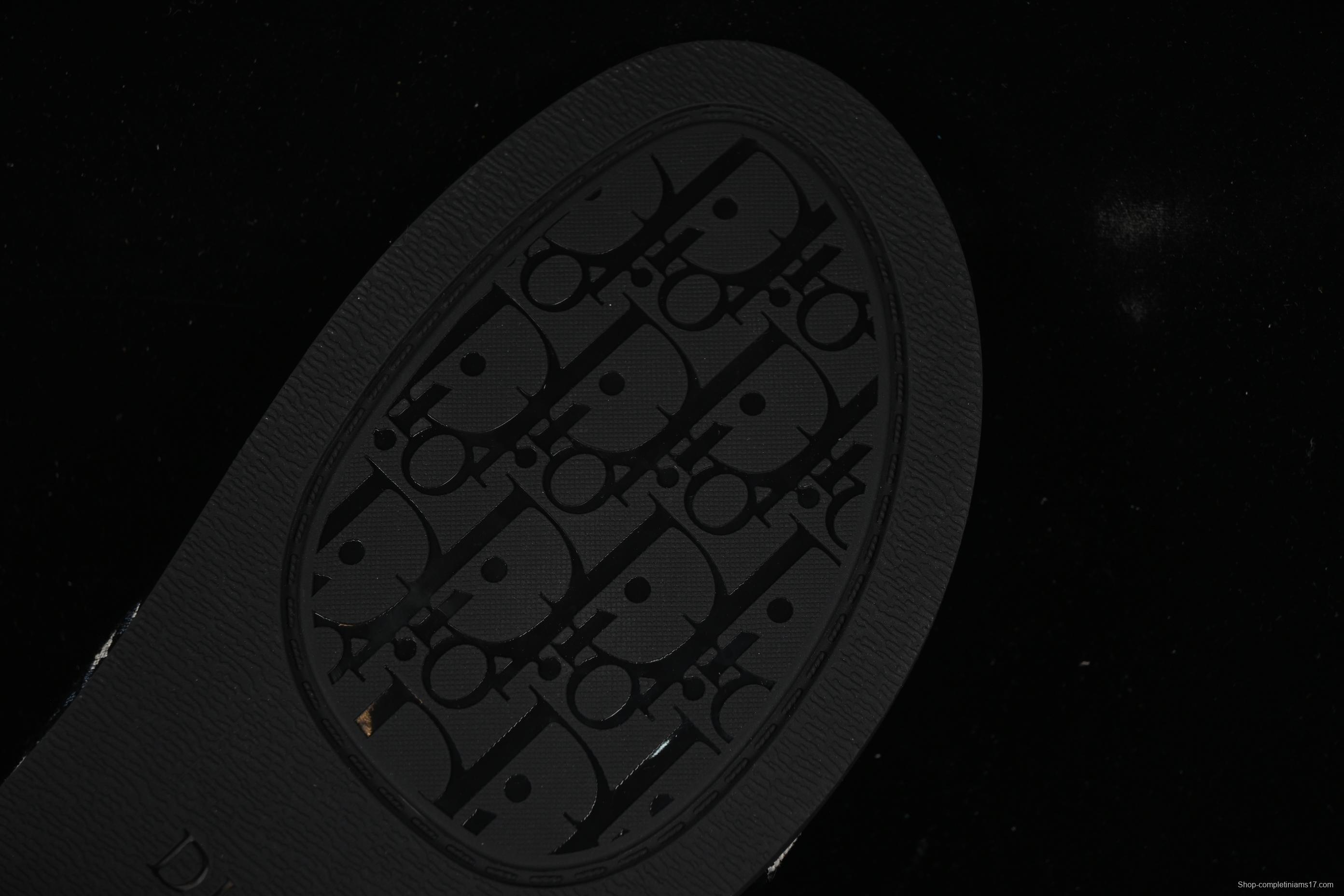 Dior Alias Oblique Summer Men's Slip-On Loafers with Cross Strap Design - 3SA126ZSA