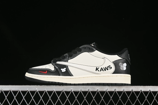 Nike Travis Scott x Fragment Design x Air Jordan 1 Low OG SP AJ1 Collaboration Sneakers - XZ5749-004