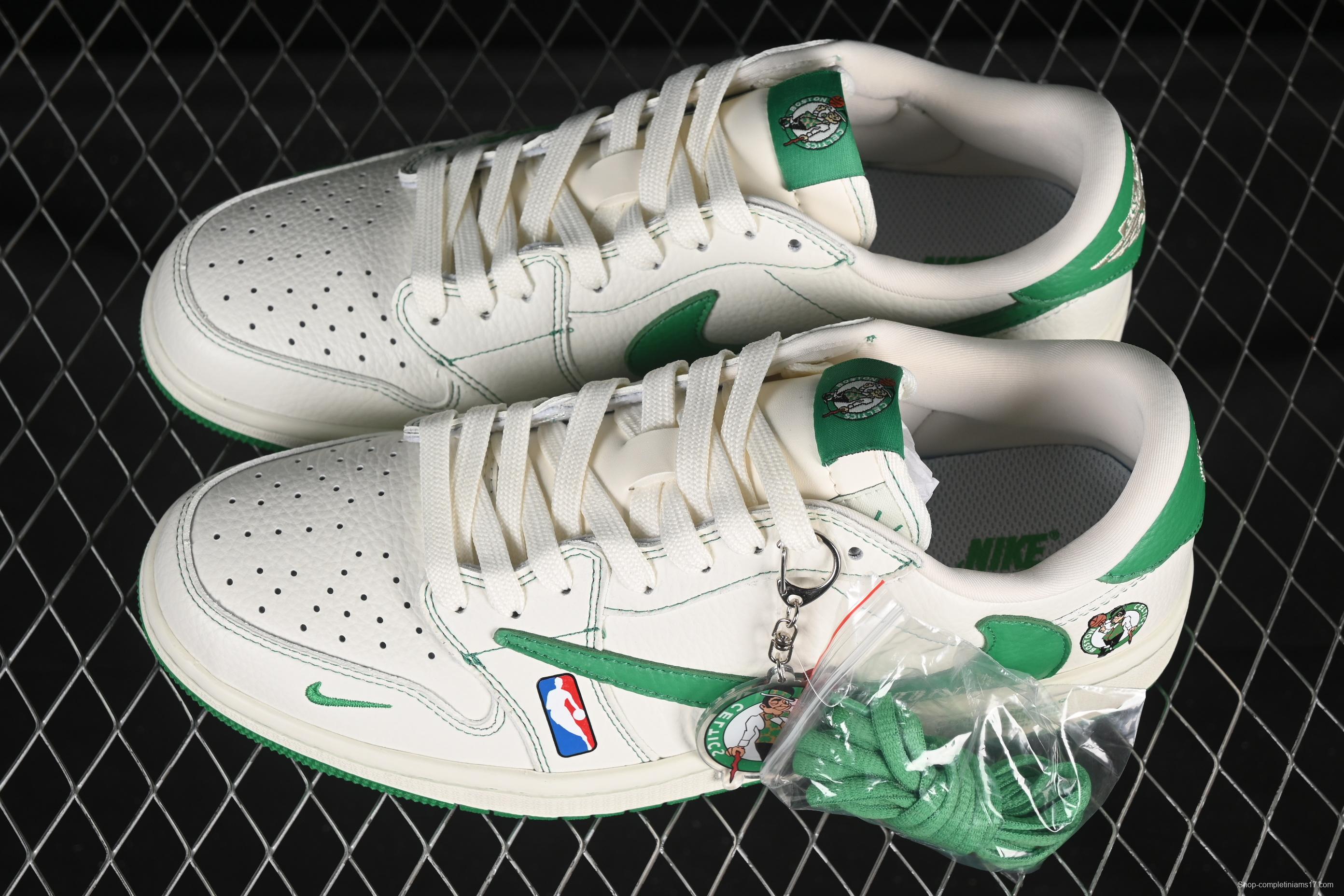 Nike Travis Scott x Fragment Design x Air Jordan 1 Low OG SP AJ1 Collaboration Sneakers - SC9207-030