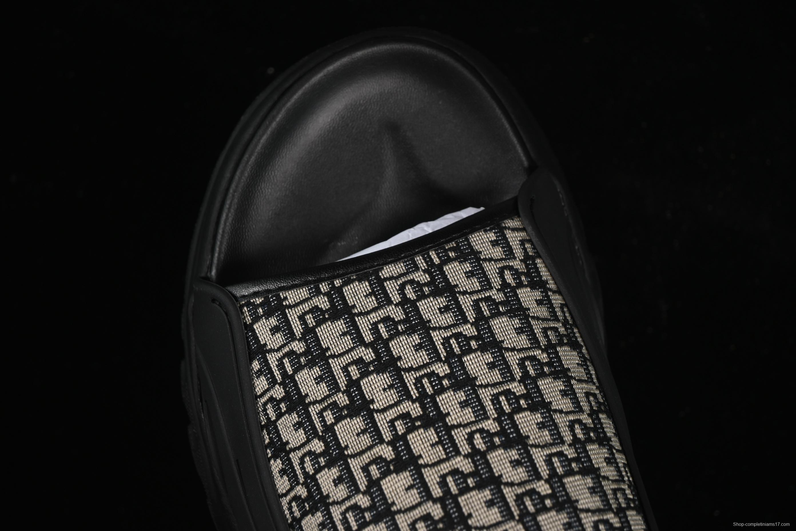 Dior H-Town Oblique Summer Men's Platform Casual Sandals - 3SA132ZYF