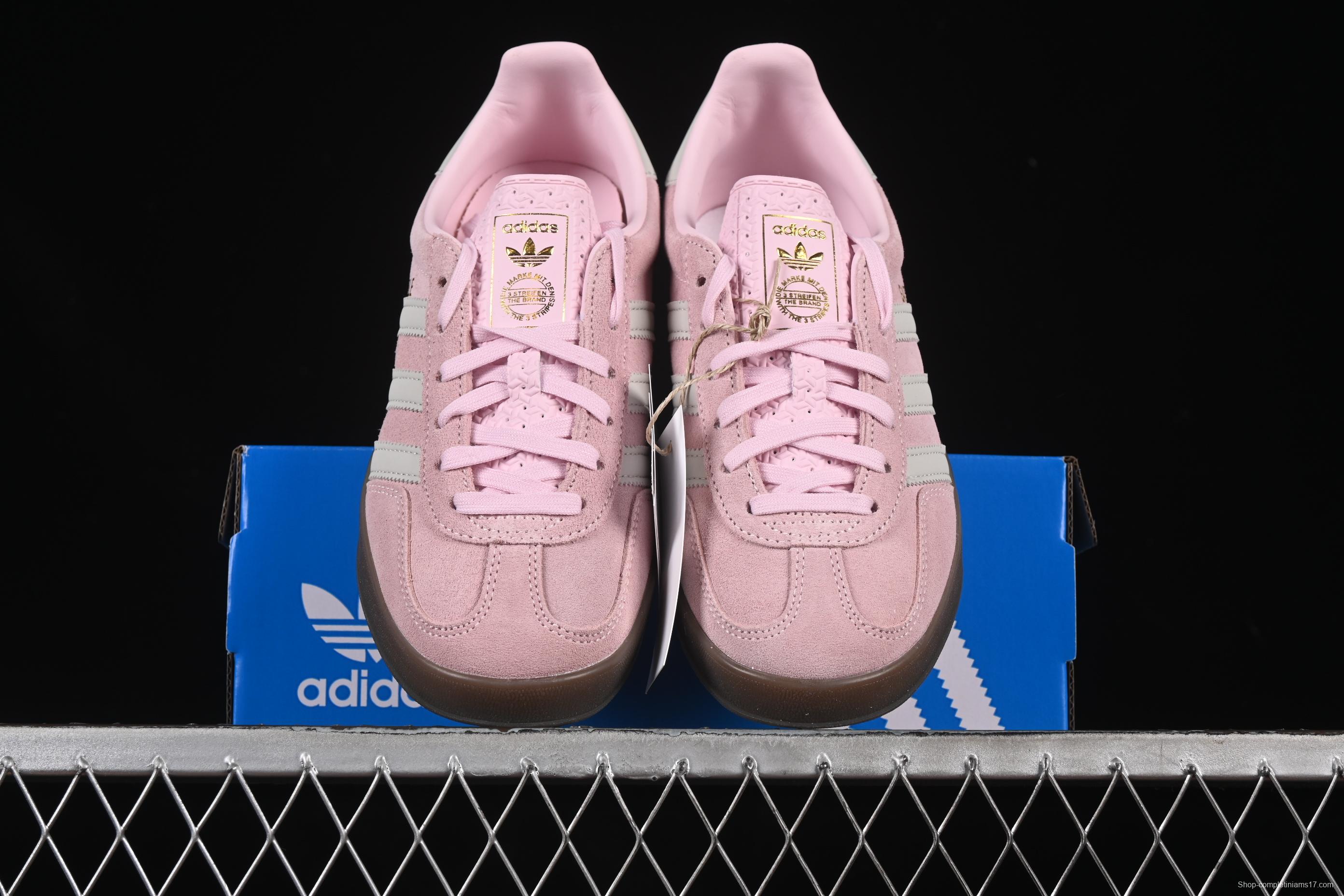 Adidas Originals Gazelle Indoor Retro Casual Shoes with Non-Slip and Wear-Resistant Sole - JI2716