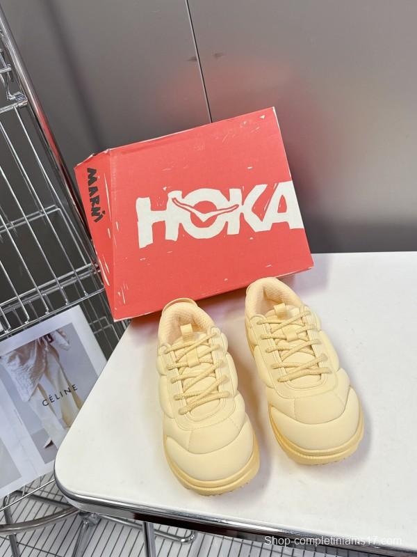 MARNI HOKA Puff Bread Sneakers Athletic Shoes - Bondi B3LS
