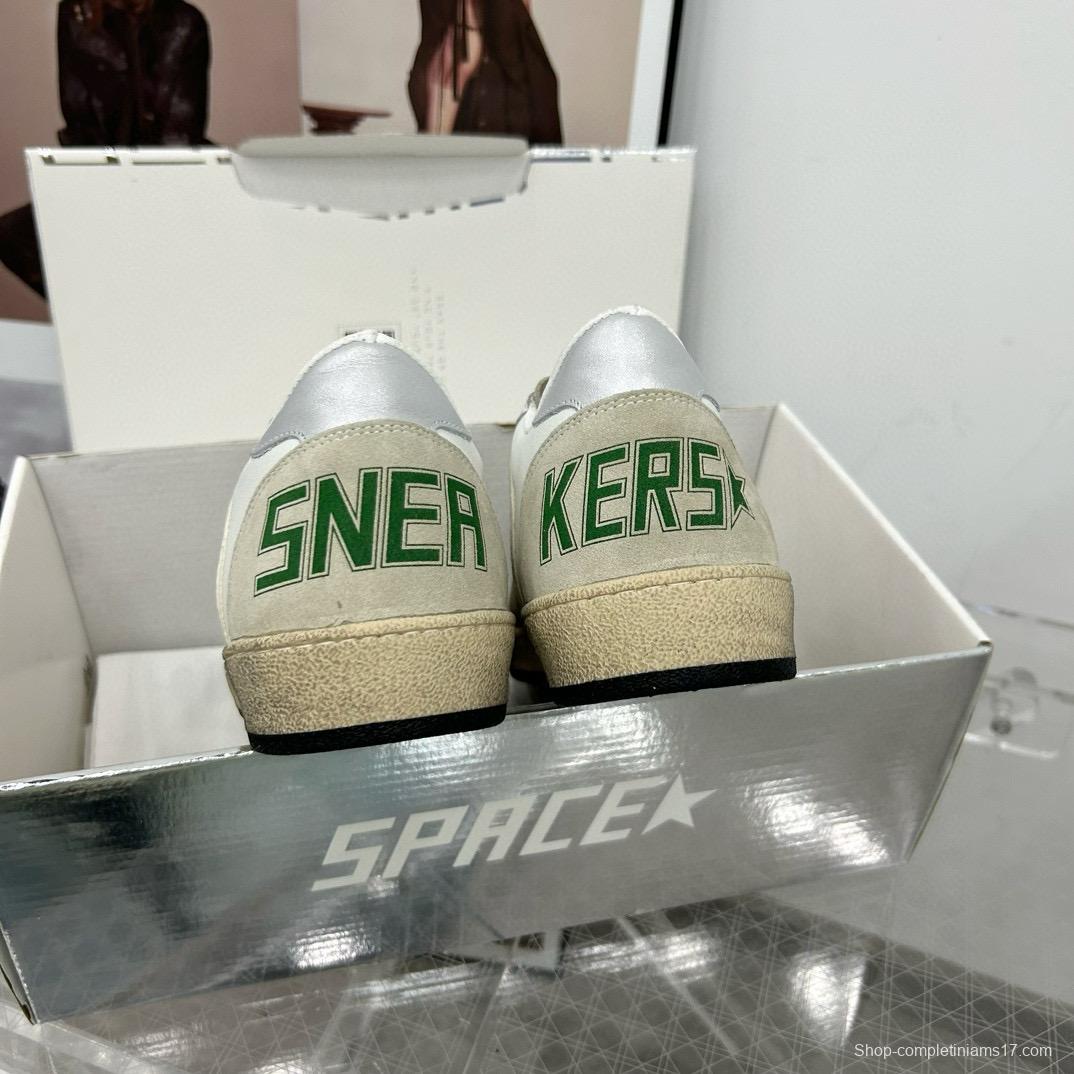 2024 Unisex GGDB White Beige Red Suede Leather Low-Top Sneakers MJ00260