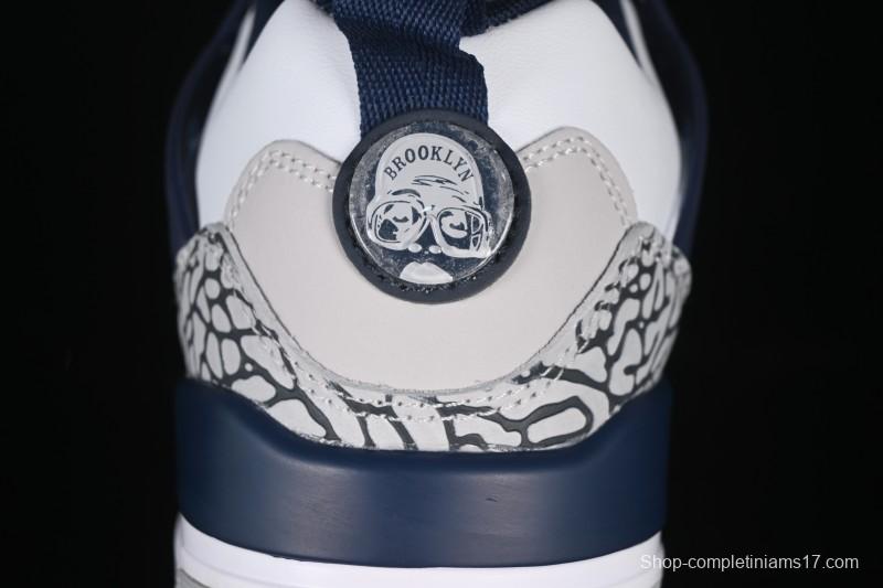 Jordan Spizike Low Retro Blue Casual Sneakers - FQ1759-140