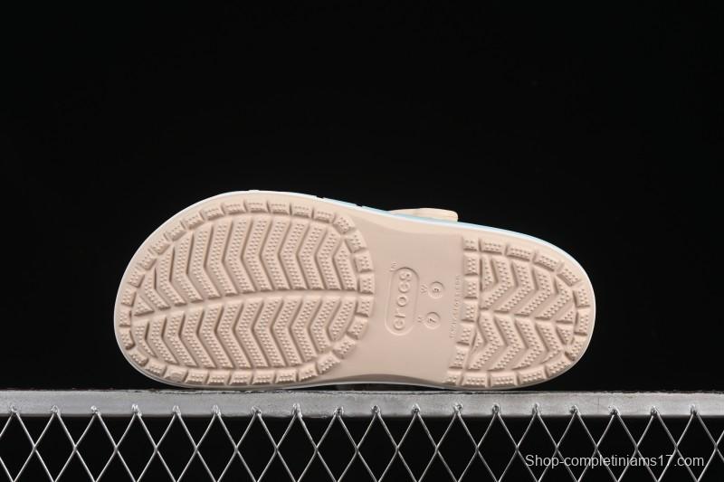 Crocs Classic Platform Clog Sandals Summer Two-Way Beach Sandals - B.D4