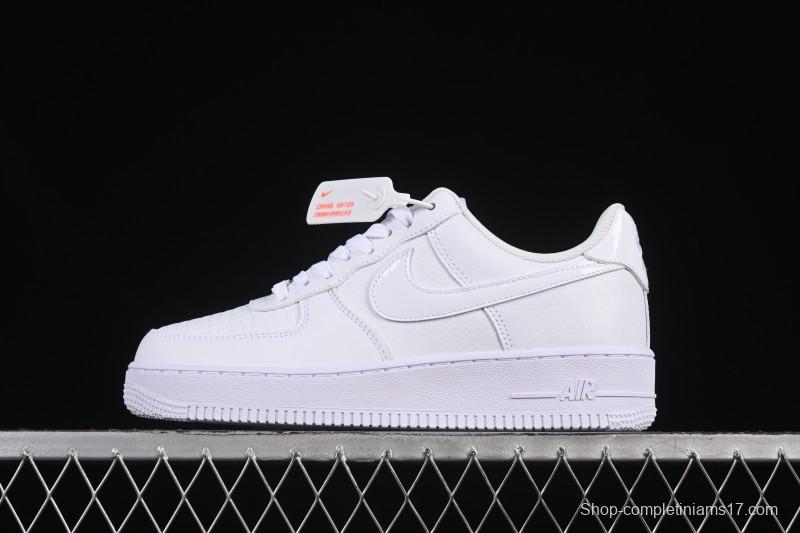 Nike Air Force 1 '07 Low Casual Sneakers with Full-Length Air Cushion - HF2893-100
