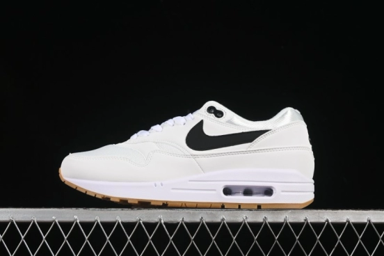 Nike Air Max 1 Retro Running Shoes with Half-Sole Air Cushion - FN0697-100