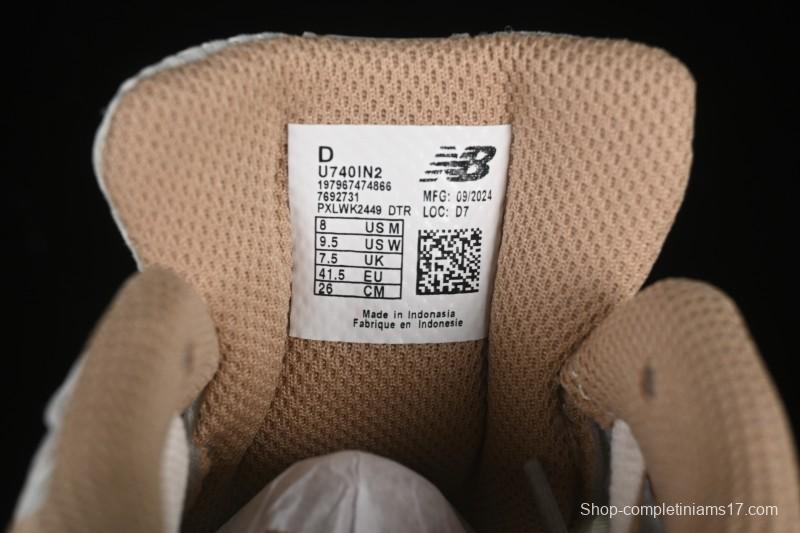 New Balance 740 Series Retro Dad Style Casual Sports Running Shoes - U740IN2