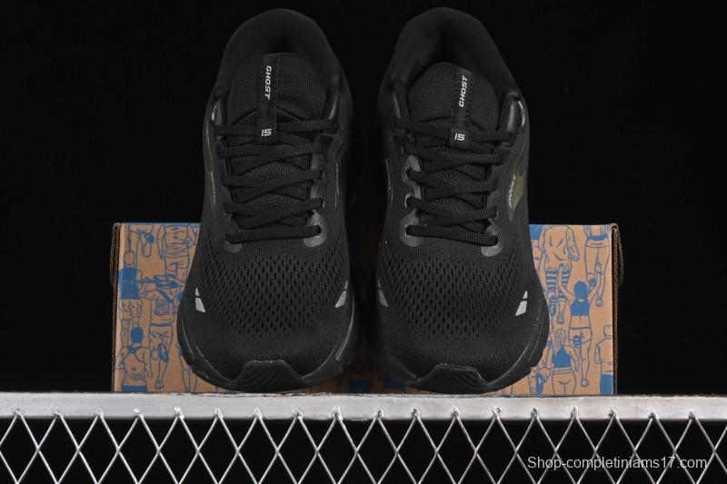 Brooks Ghost 15 Low-Cut Breathable Cushioned Support Casual Running Shoes - 1203801B189