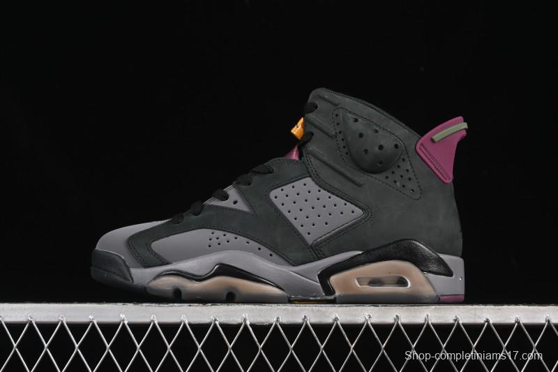 Nike Air Jordan 6 Retro Bordeaux Premium Suede Sneakers - CT8529-063