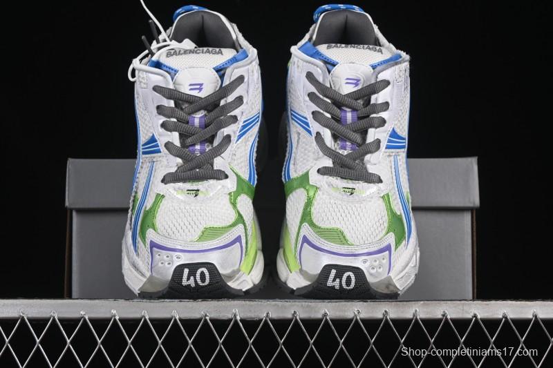 Balenciaga Runner Kith Four Color Retro Casual Shoes - W3RMU9043