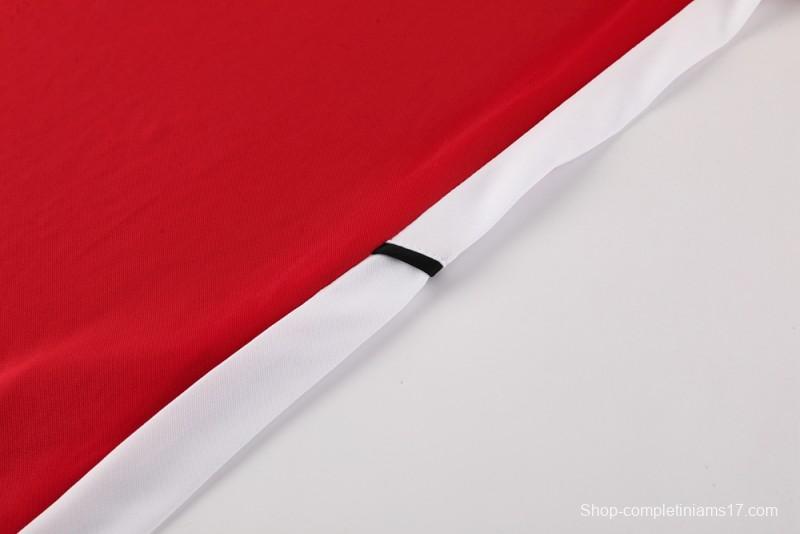 2025 NIKE Red Short Sleeve Jersey + Shorts