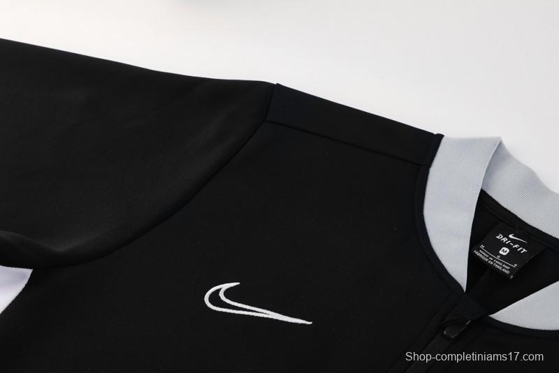 2025 NIKE Black Full Zipper Jacket + Long Pants