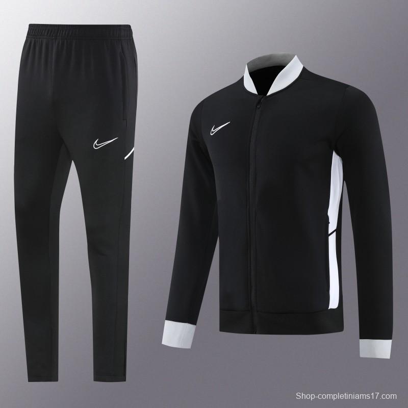 2025 NIKE Black Full Zipper Jacket + Long Pants