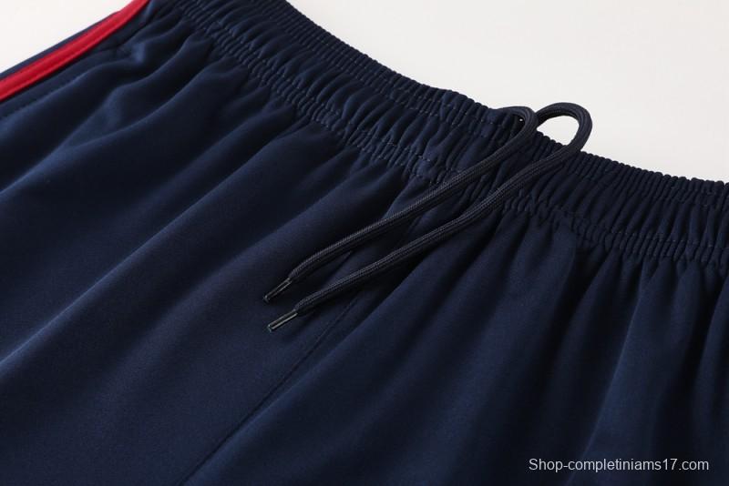 2025 Adidas Black/Red Short Sleeve Jersey+Shorts