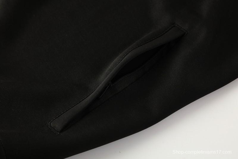 25/26 Manchester United Red/Black Full Zipper Jacket +Long Pants