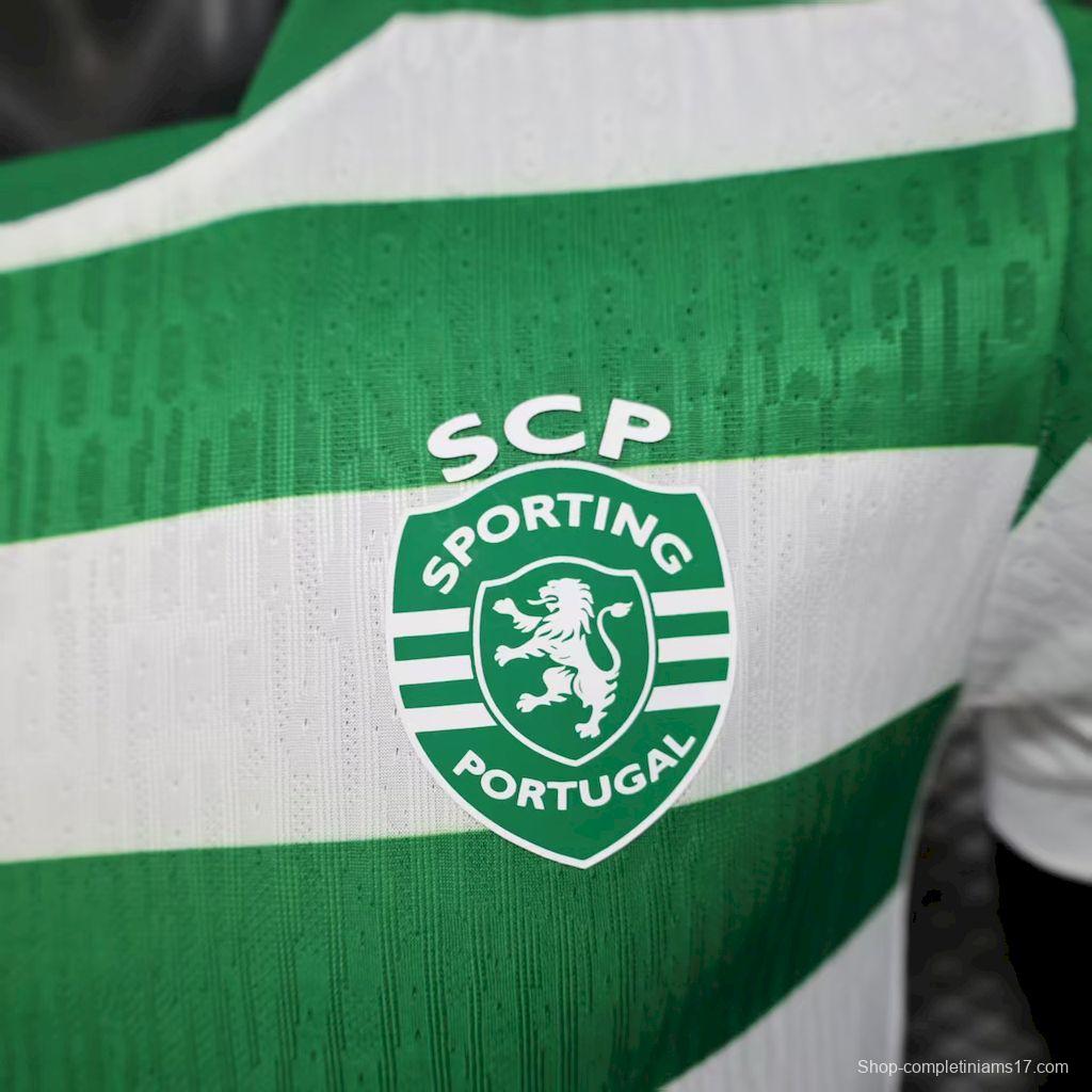2025/26 Player Version Sporting CP Home Jersey