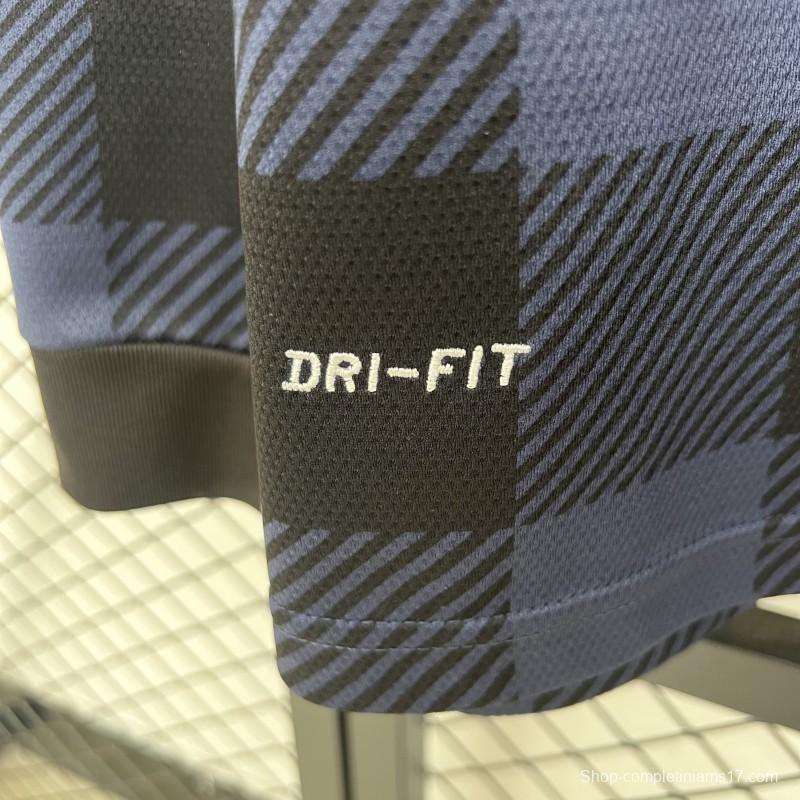 13/14 Retro Manchester United Long Sleeve Black Jersey