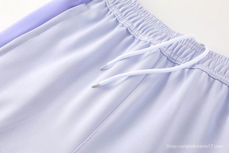 2025 NIKE Purple Full Zipper Jacket + Long Pants