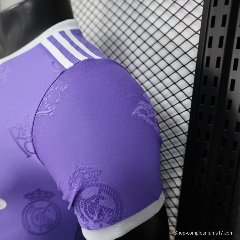 Player Version 25/26 Real Madrid Purple Special Jersey