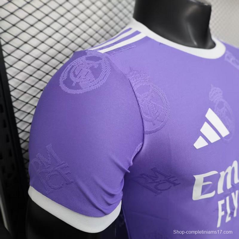 Player Version 25/26 Real Madrid Purple Special Jersey