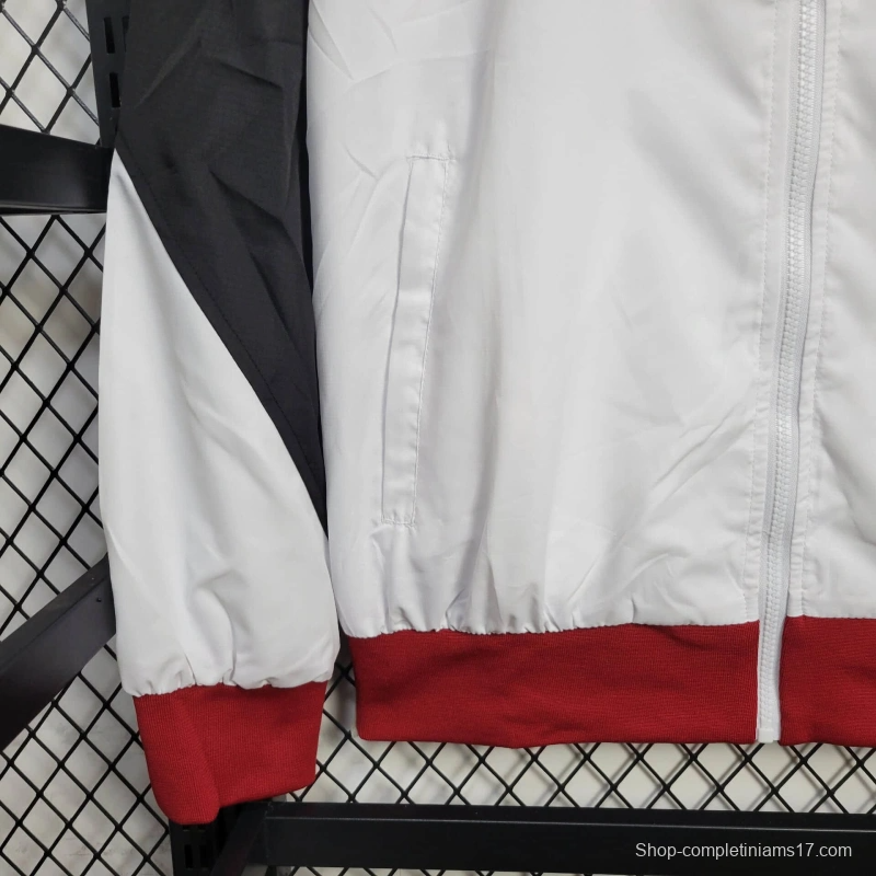 25/26 Liverpool Jacket White Windbreaker