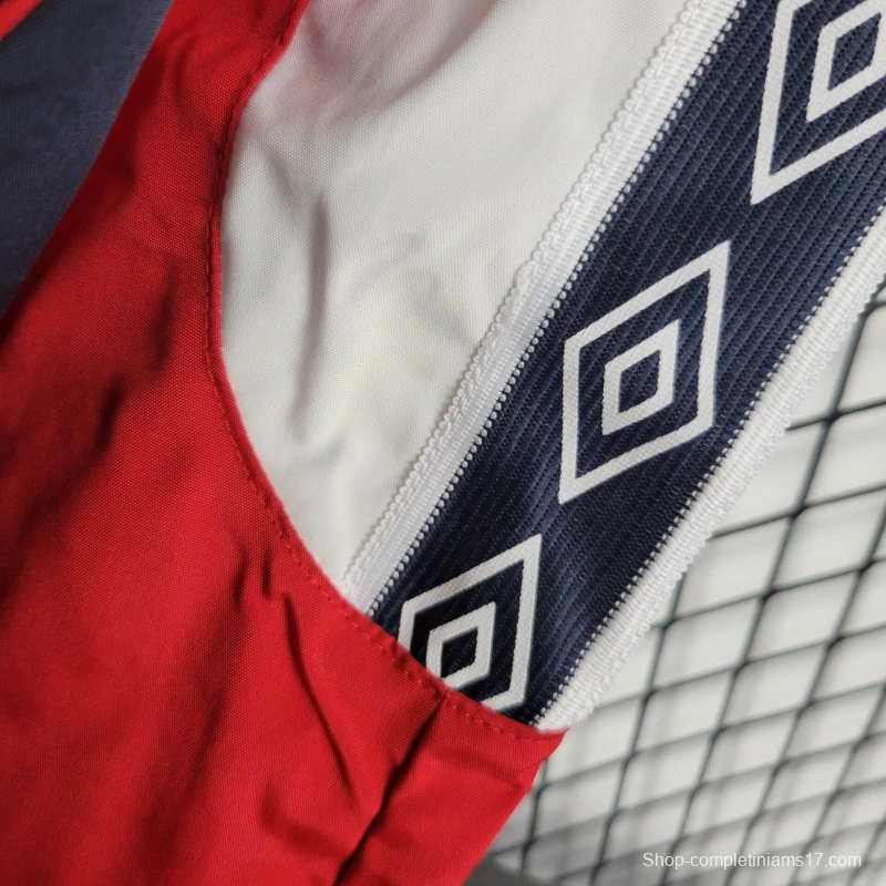 2025 England Jacket Navy/Red/White Windbreaker