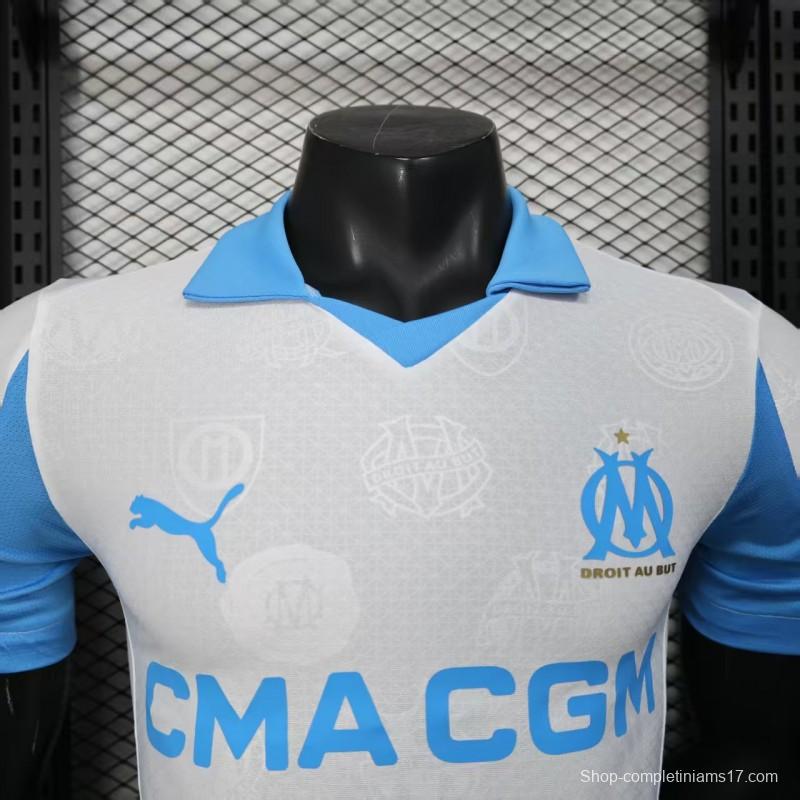 Player Version 25/26 Olympique Marseille Home Jersey