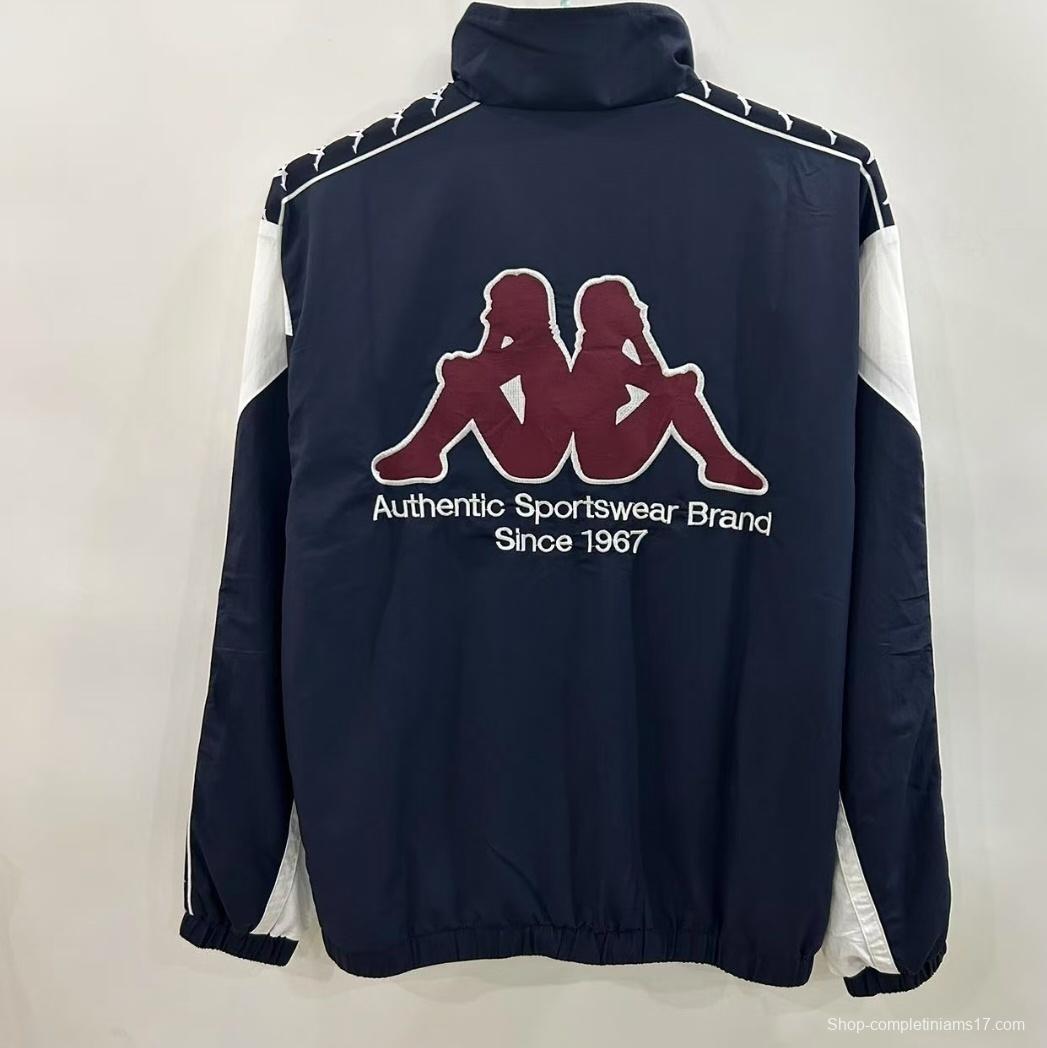 25/26 Arsenal 1967 Style Black/White Windbreaker