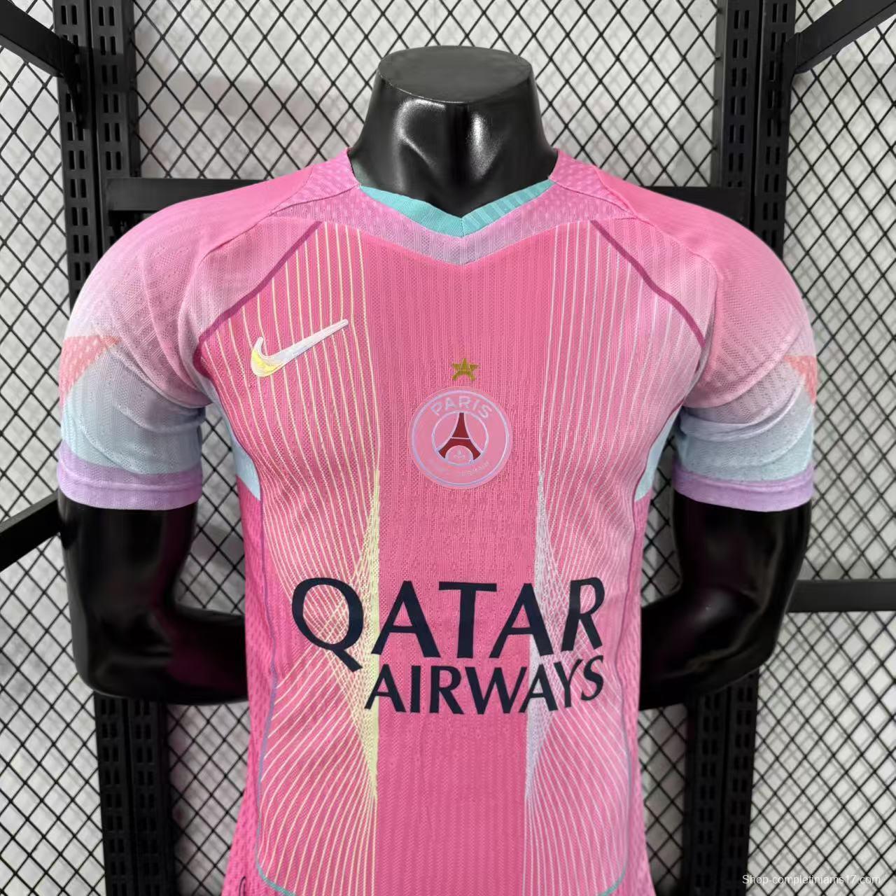 25/26 Player Version PSG Pink Jersey