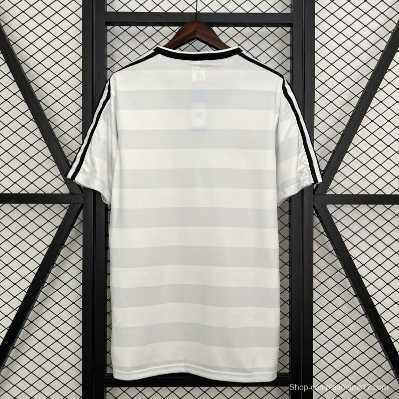 1984 Retro Germany White Jersey