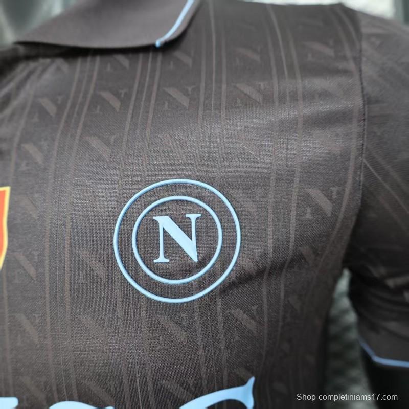 Player Version 25/26 Napoli Third Black Jersey