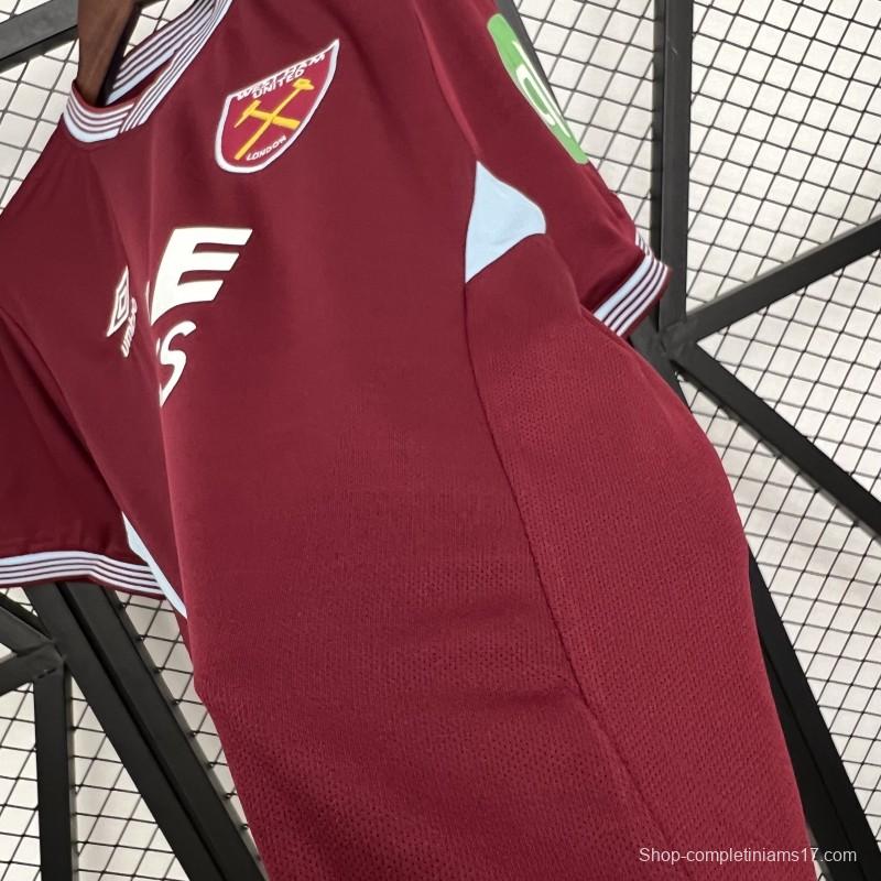 25/26 West Ham United Home Jersey