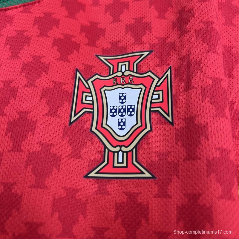 2004 Retro Portugal Home Jersey