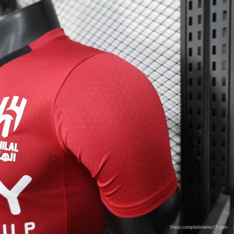 Player Version 25/26 Al Hilal Red Jersey