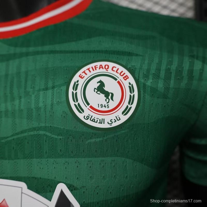 Player Version 25/26 Al-Ettifaq FC Green Jersey