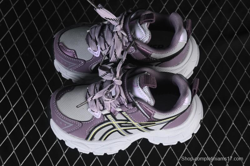 Asics Kids Non-Slip Durable Casual Shoes Purple - J.C3