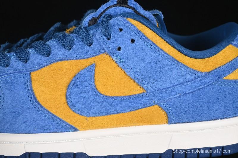 Nike Dunk Low Panda Blue Orange Low-Top Casual Skate Shoes - IH7648-700
